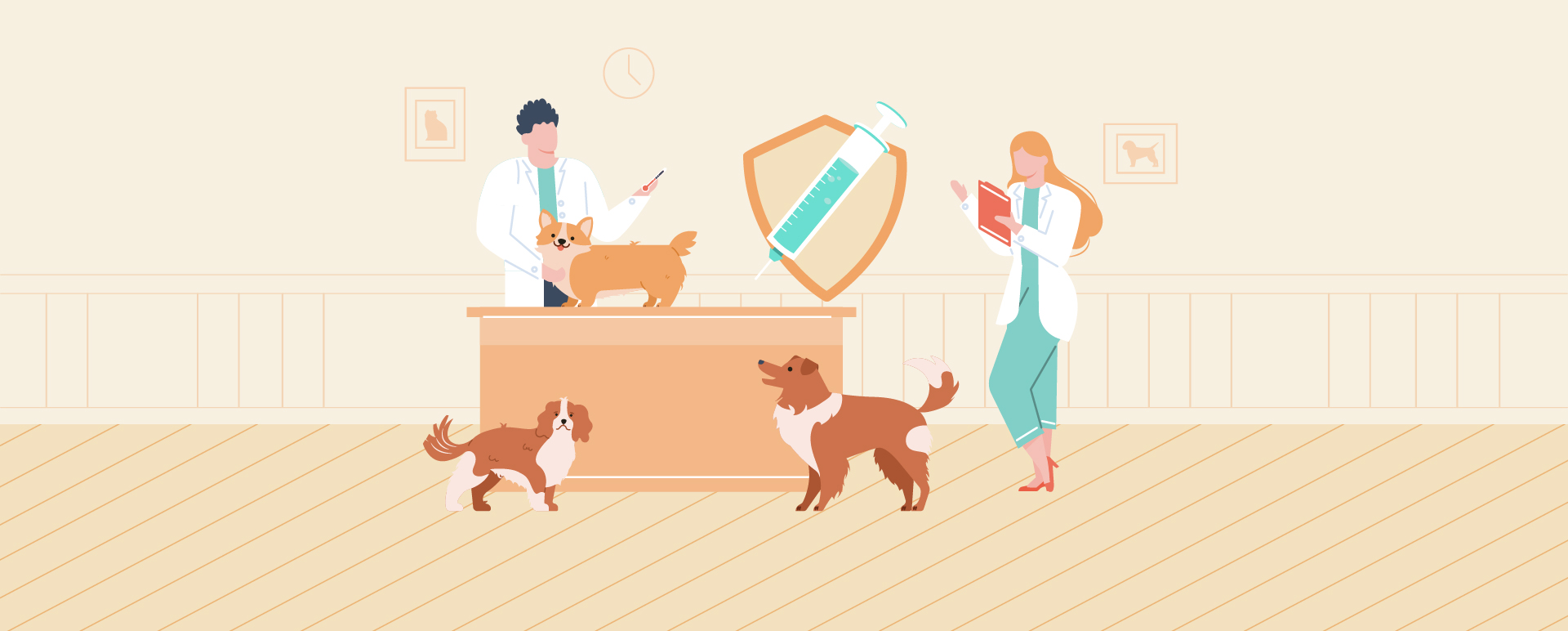 Dog Vaccinations and Deworming